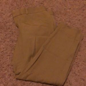 Banana Republic Tan ankle pants